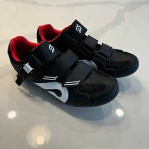 Peloton Black Cycling Shoes - Womens 7